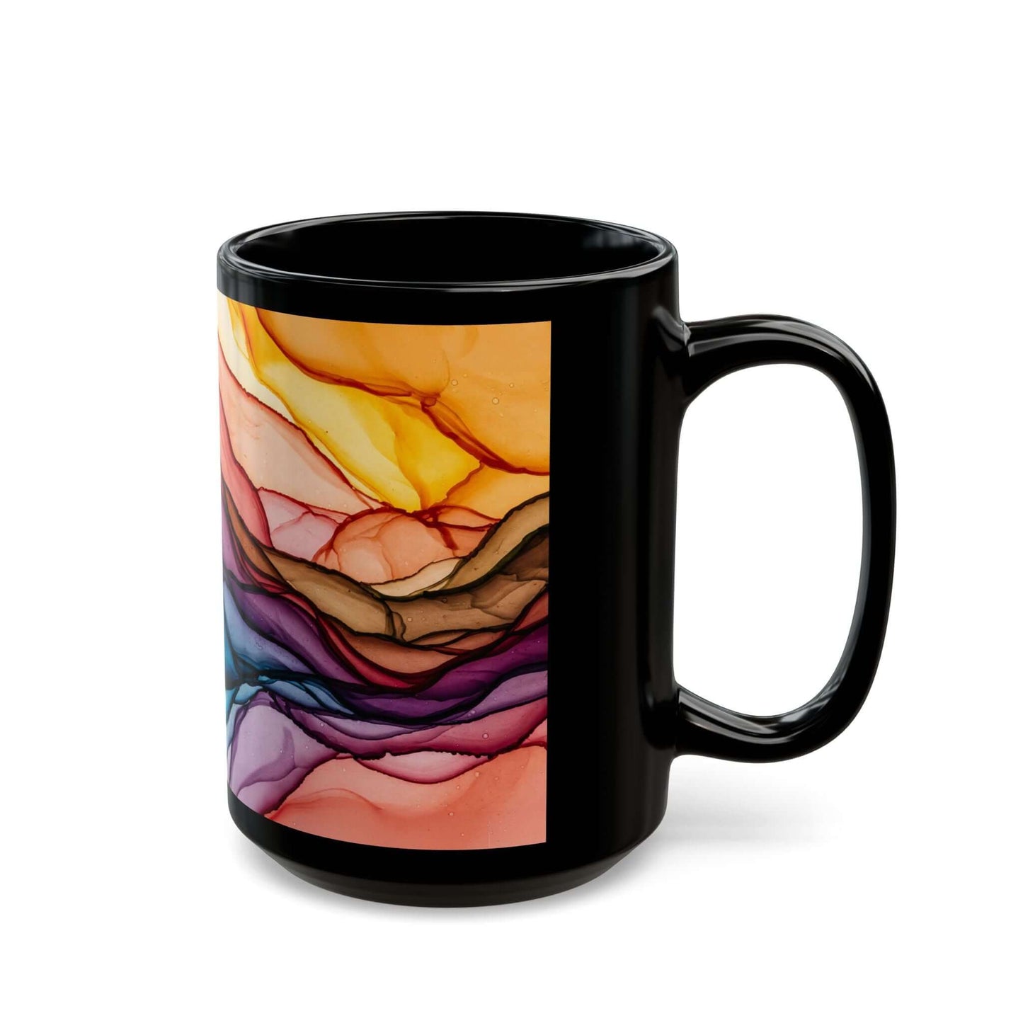Mug – Velatura - Abstract Expressionism