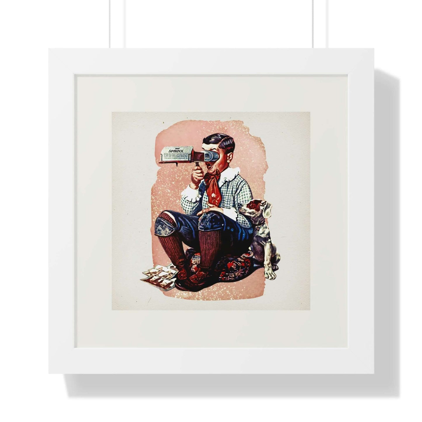 Stereopticon or Sphinx: Norman Rockwell: Wall Art