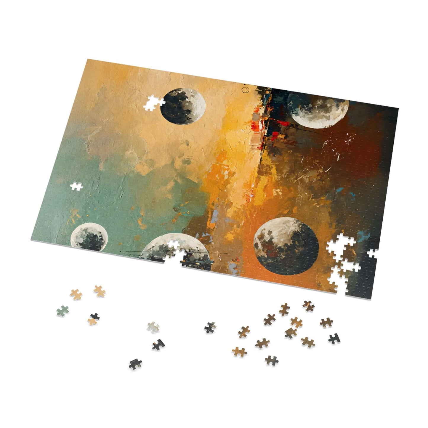 Lunar Gossip - AbEx - Jigsaw Puzzle