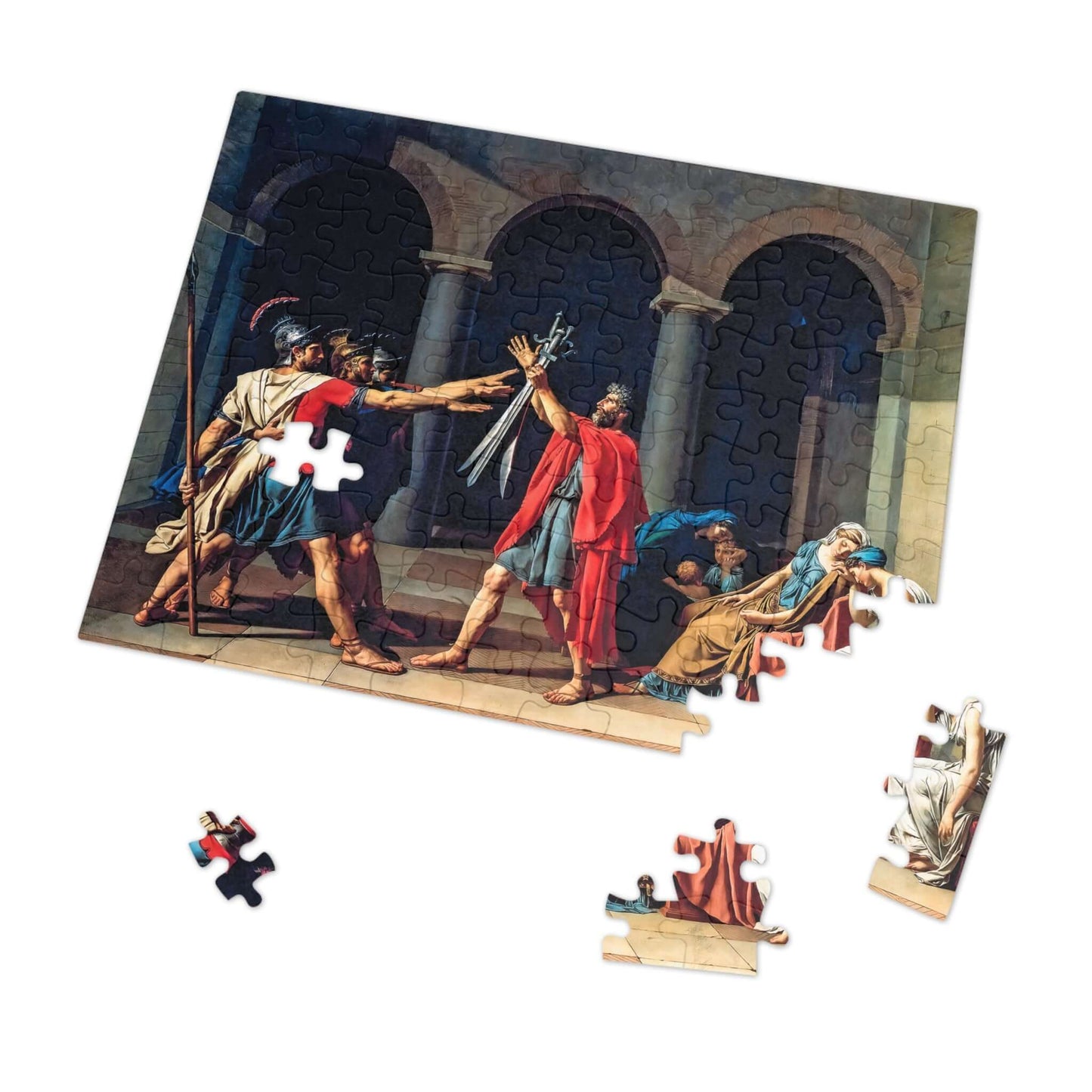 Oath of the Horatii: Jigsaw Puzzle