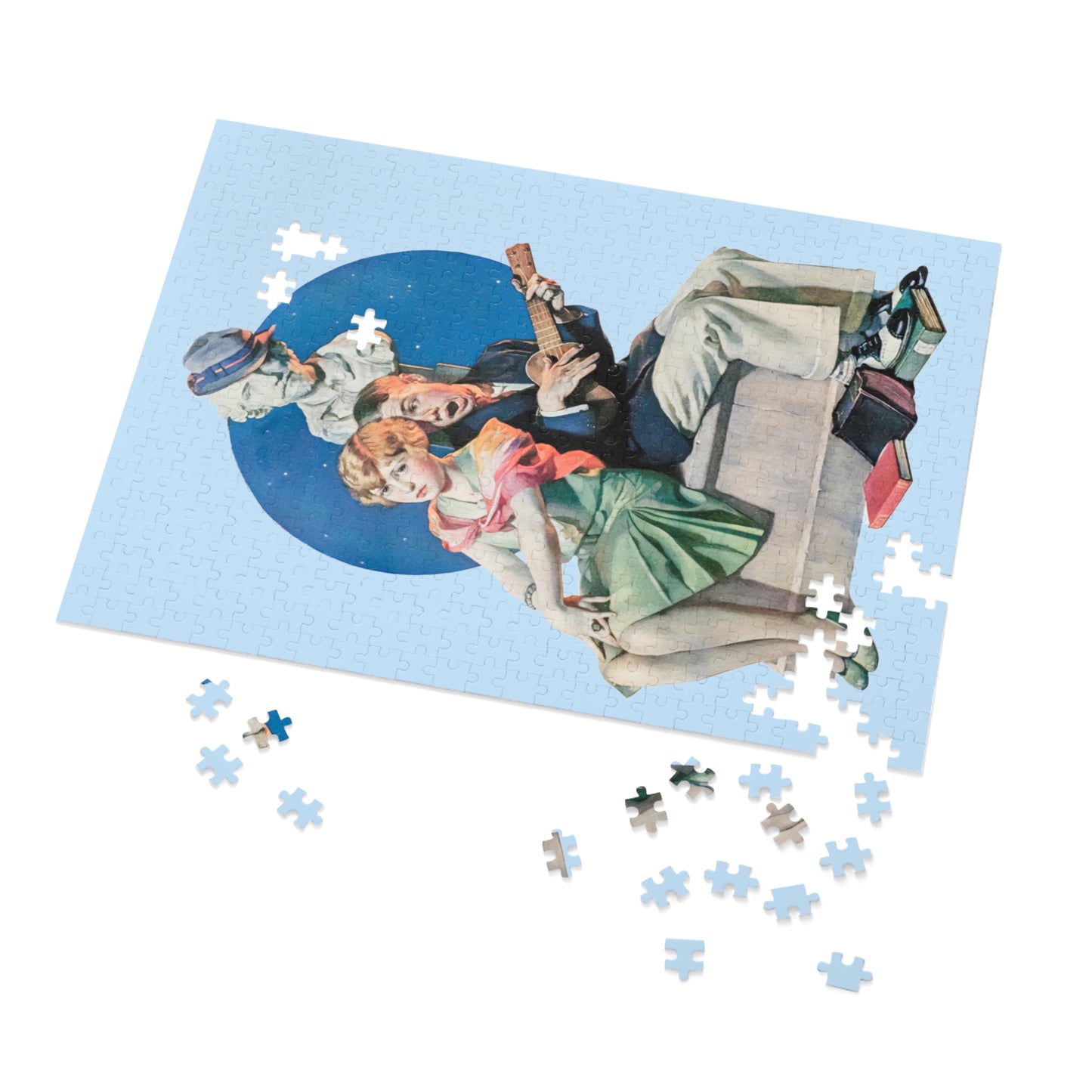Serenade by Norman Rockwell - Jigsaw Puzzle