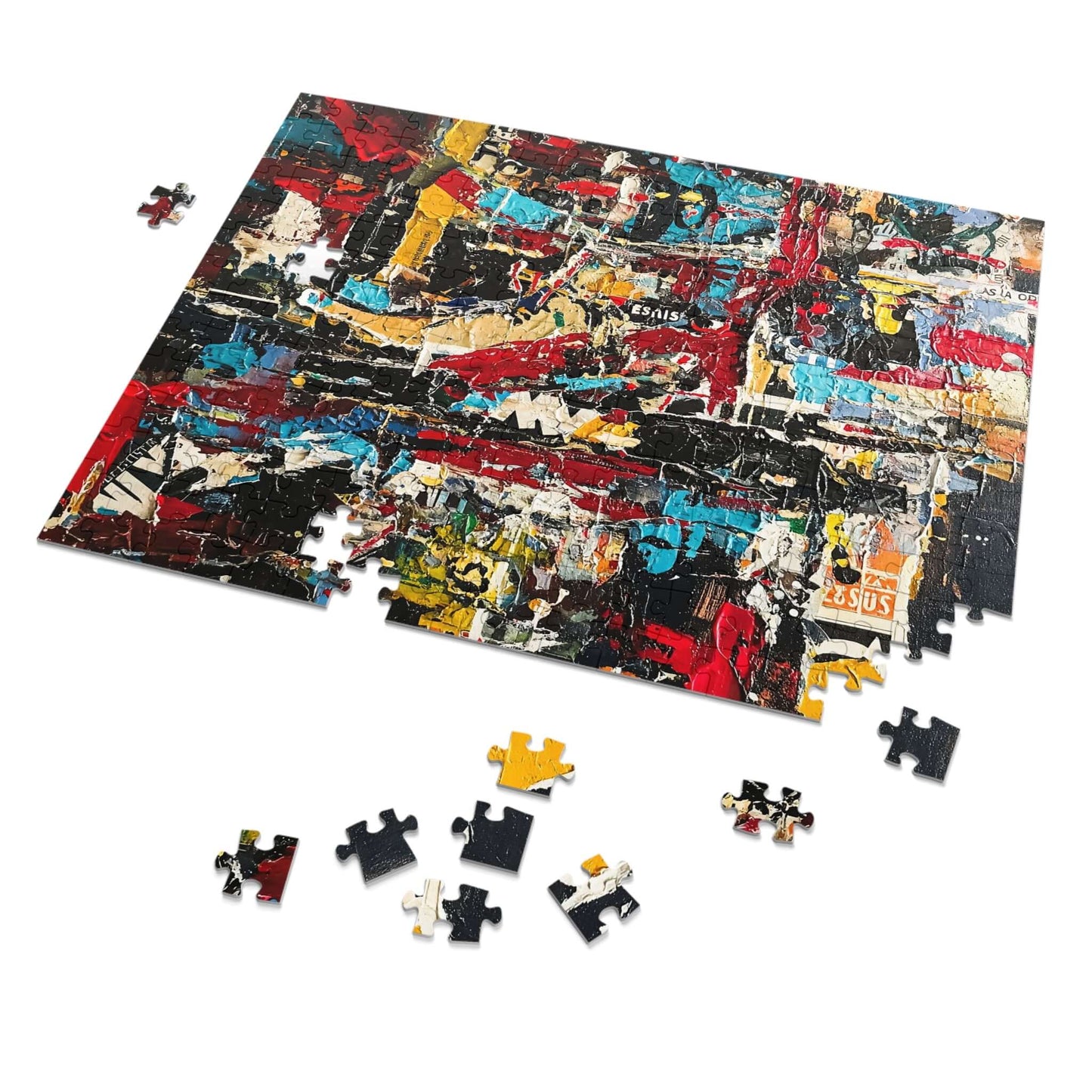City Wall - AbEx - Jigsaw Puzzle