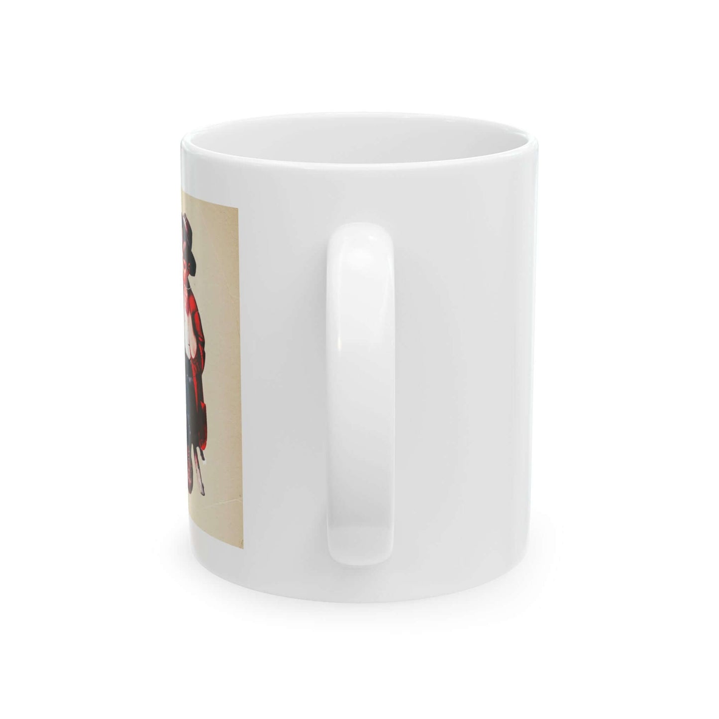 Mug - Sick Puppy by Norman Rockwell