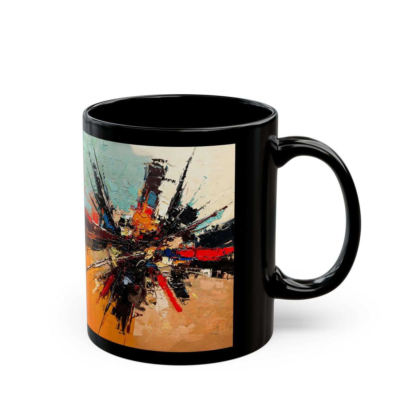 Mug – Splintered - Abstract Expressionism