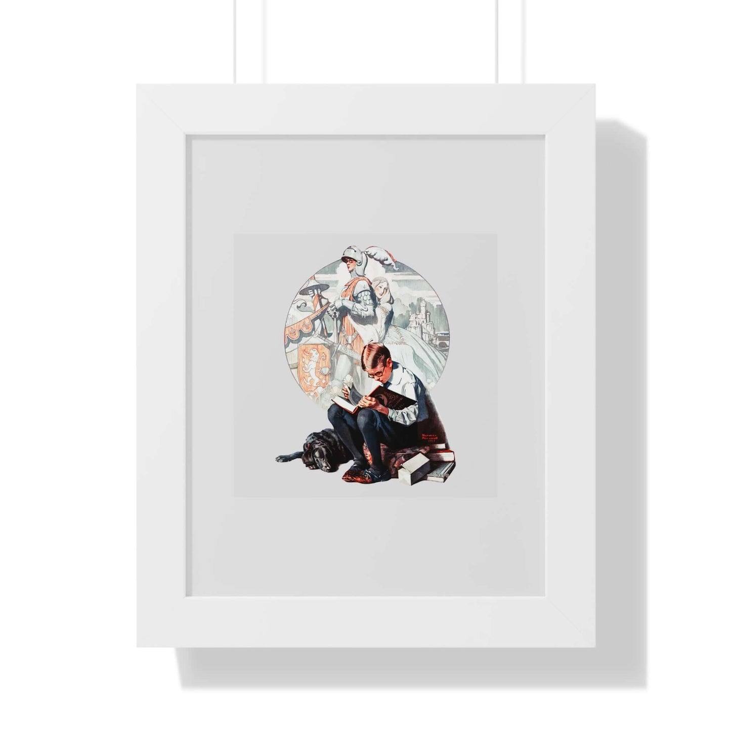 Age of Romance: Norman Rockwell: Wall Art