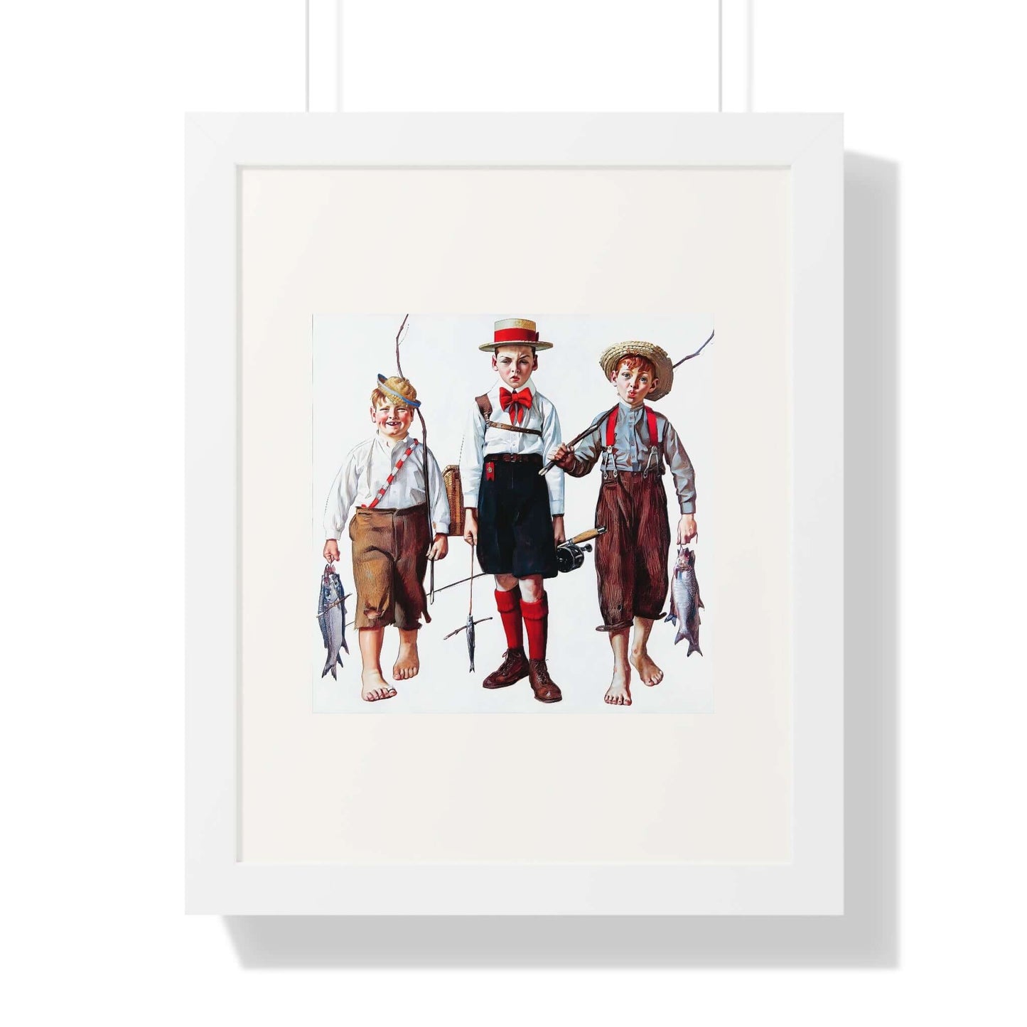 The Catch: Norman Rockwell: Wall Art