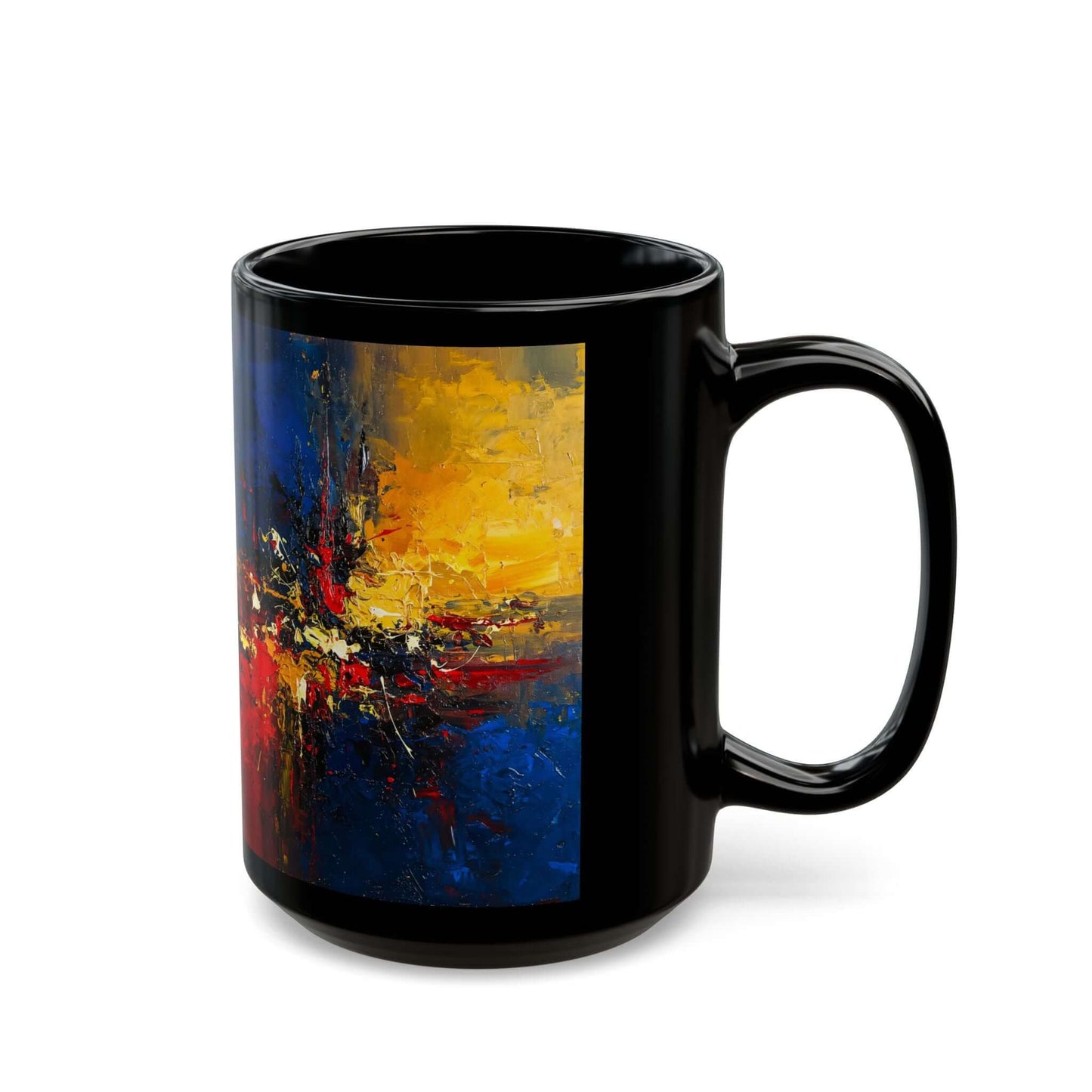 Mug – Star Divide - Abstract Expressionism