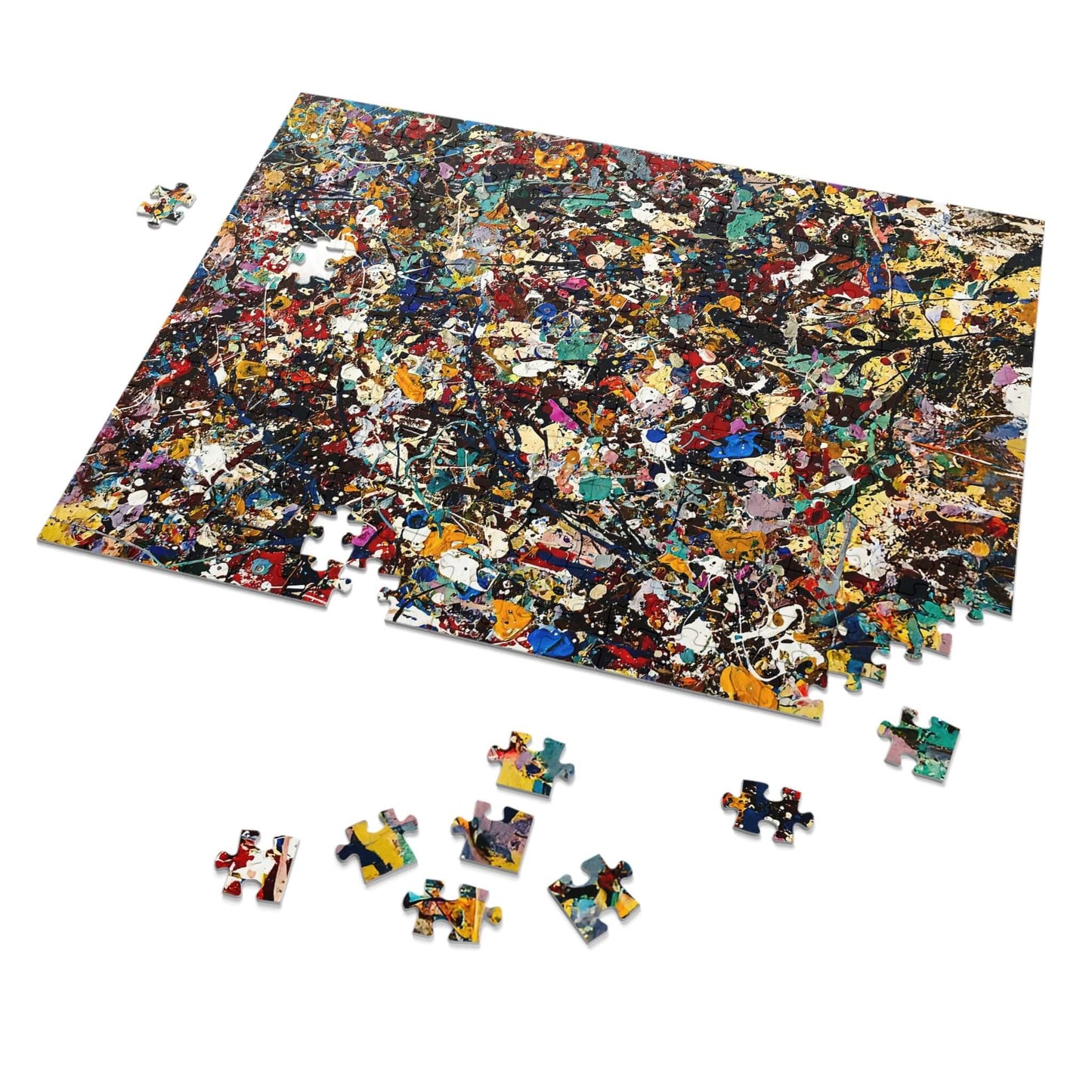 Frenzy - AbEx - Jigsaw Puzzle