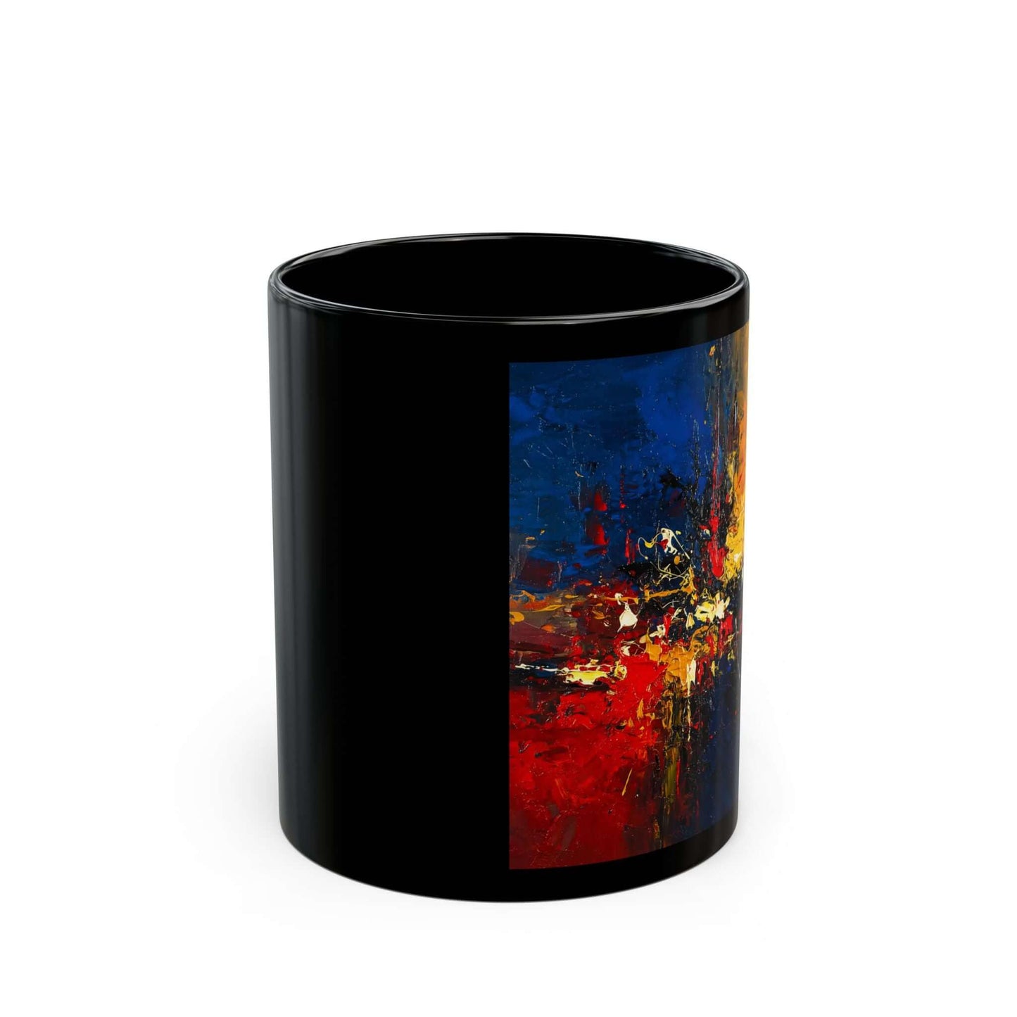 Mug – Star Divide - Abstract Expressionism