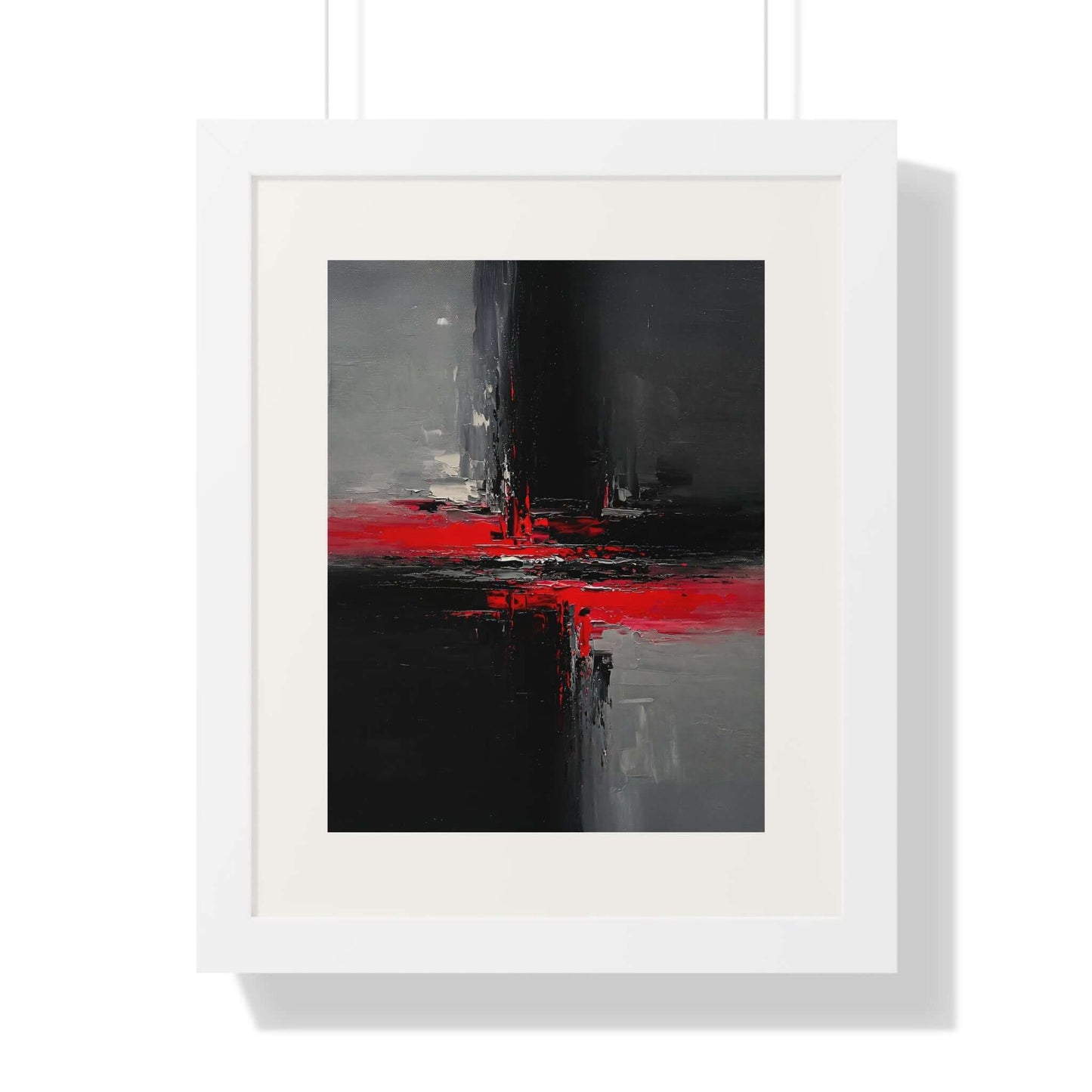 Threshold - AbEx - Framed Wall Art