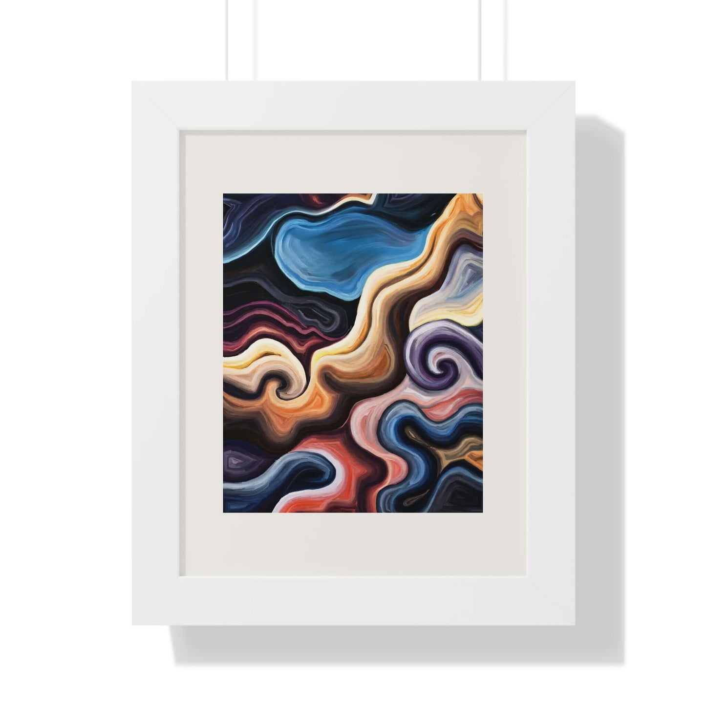 Mindmap - AbEx - Framed Wall Art