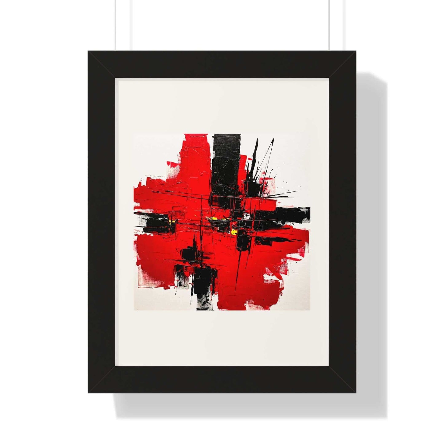 Fragment - AbEx - Framed Wall Art