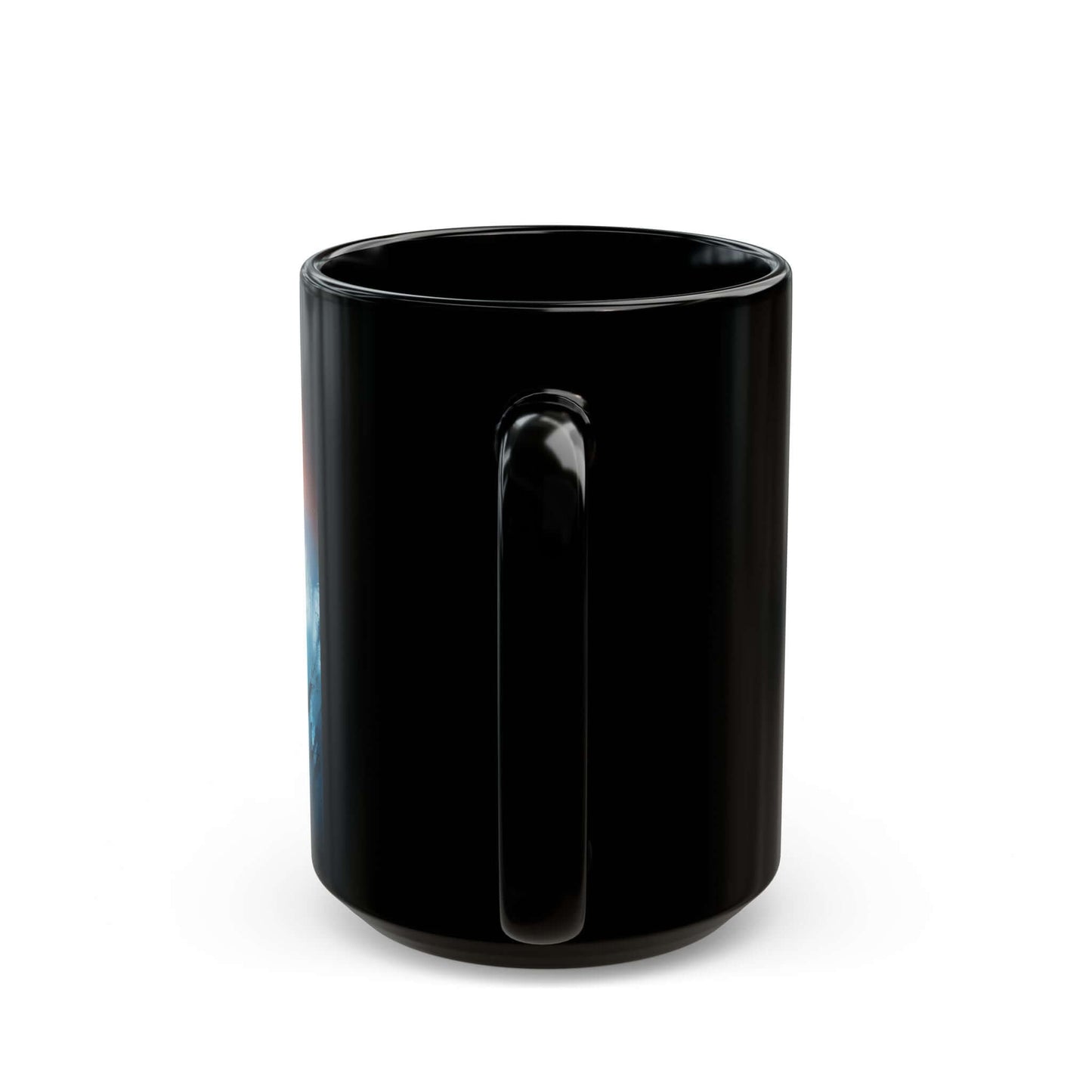 Mug – Black Ember - Abstract Expressionism