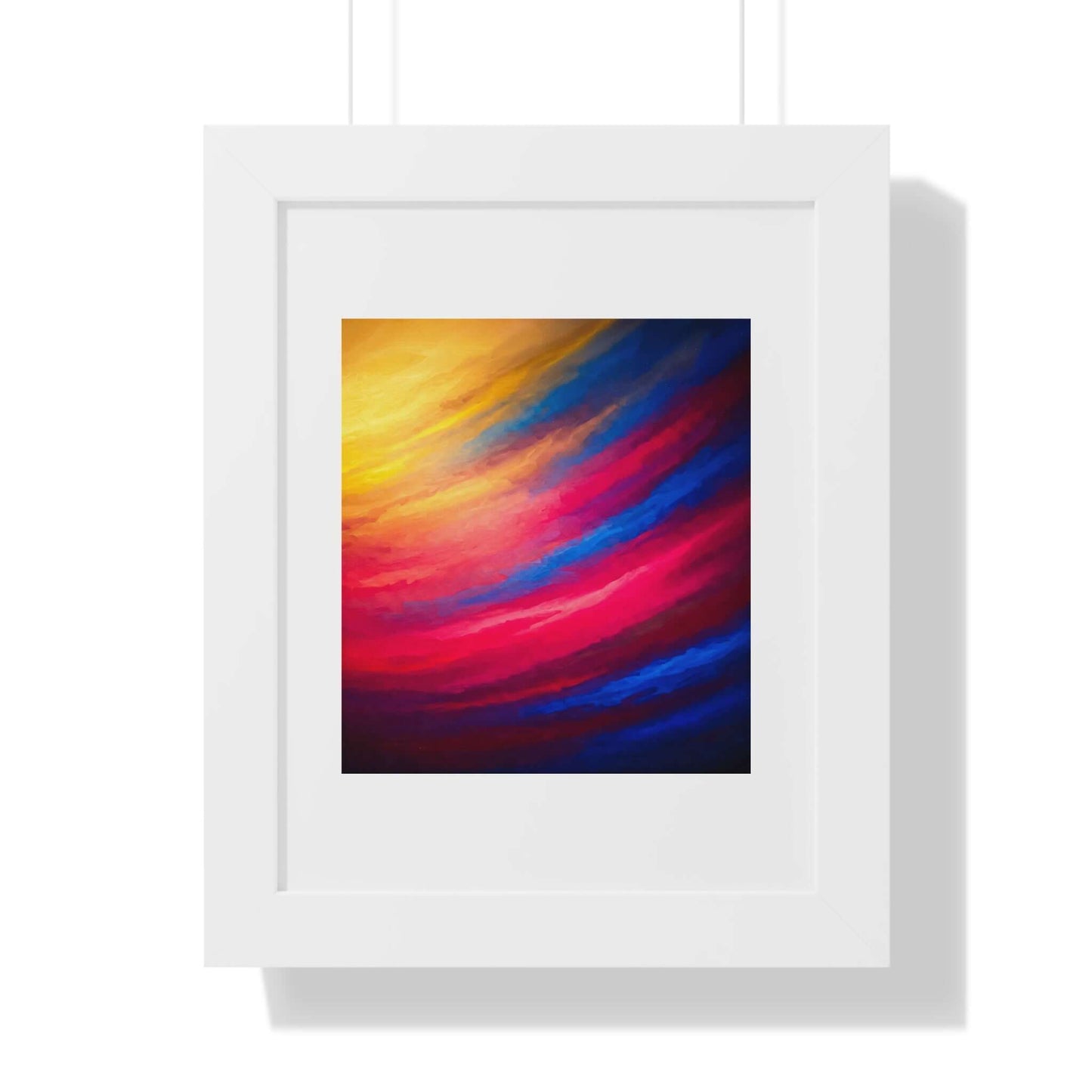 Serenade - AbEx - Framed Wall Art