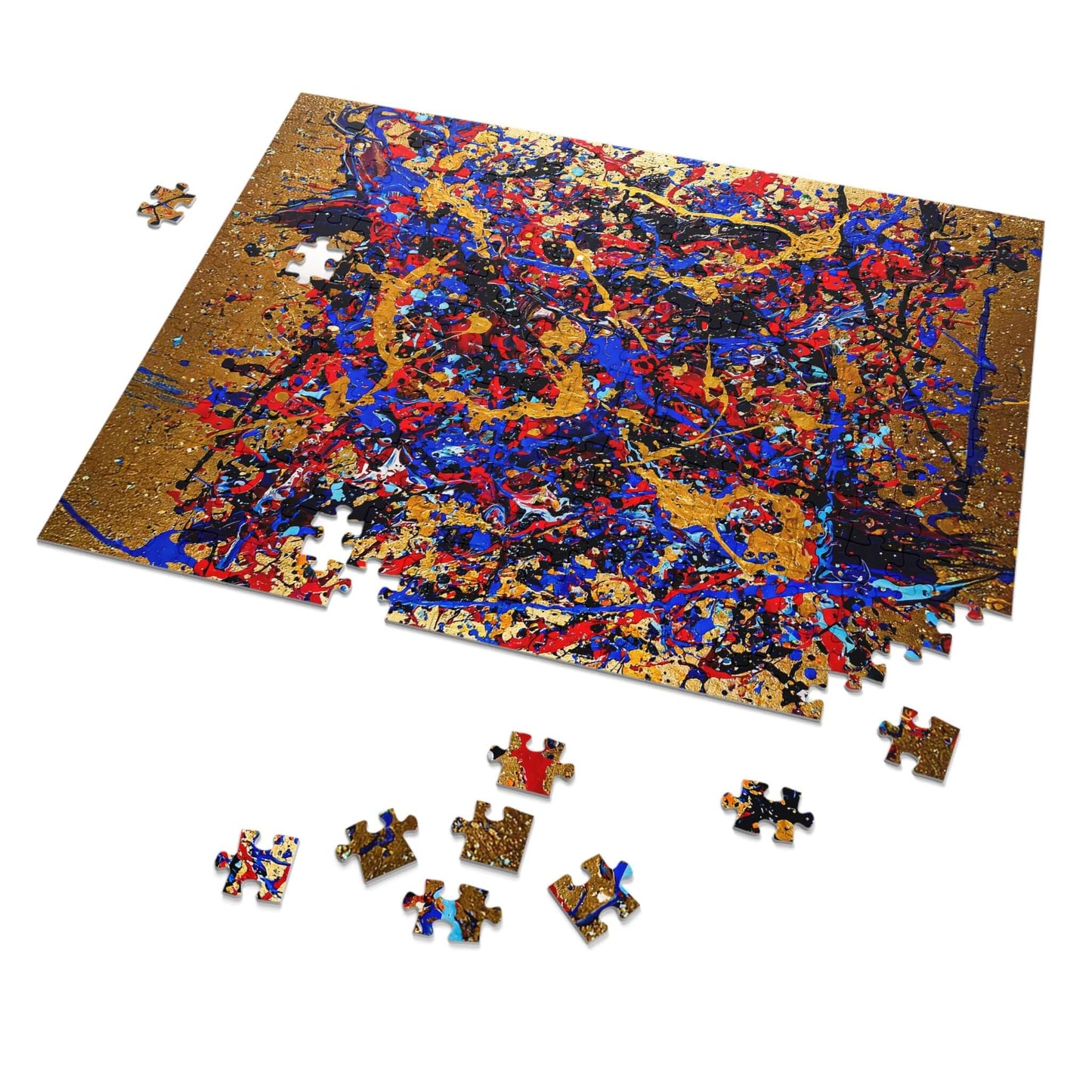 Gold Rush - AbEx - Jigsaw Puzzle