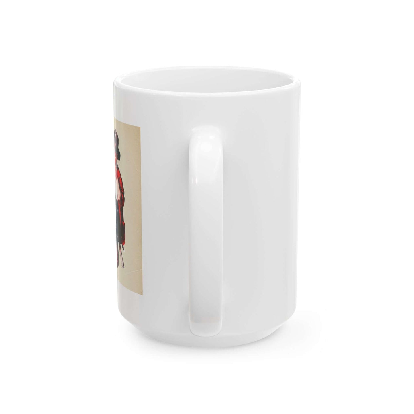 Mug - Sick Puppy by Norman Rockwell