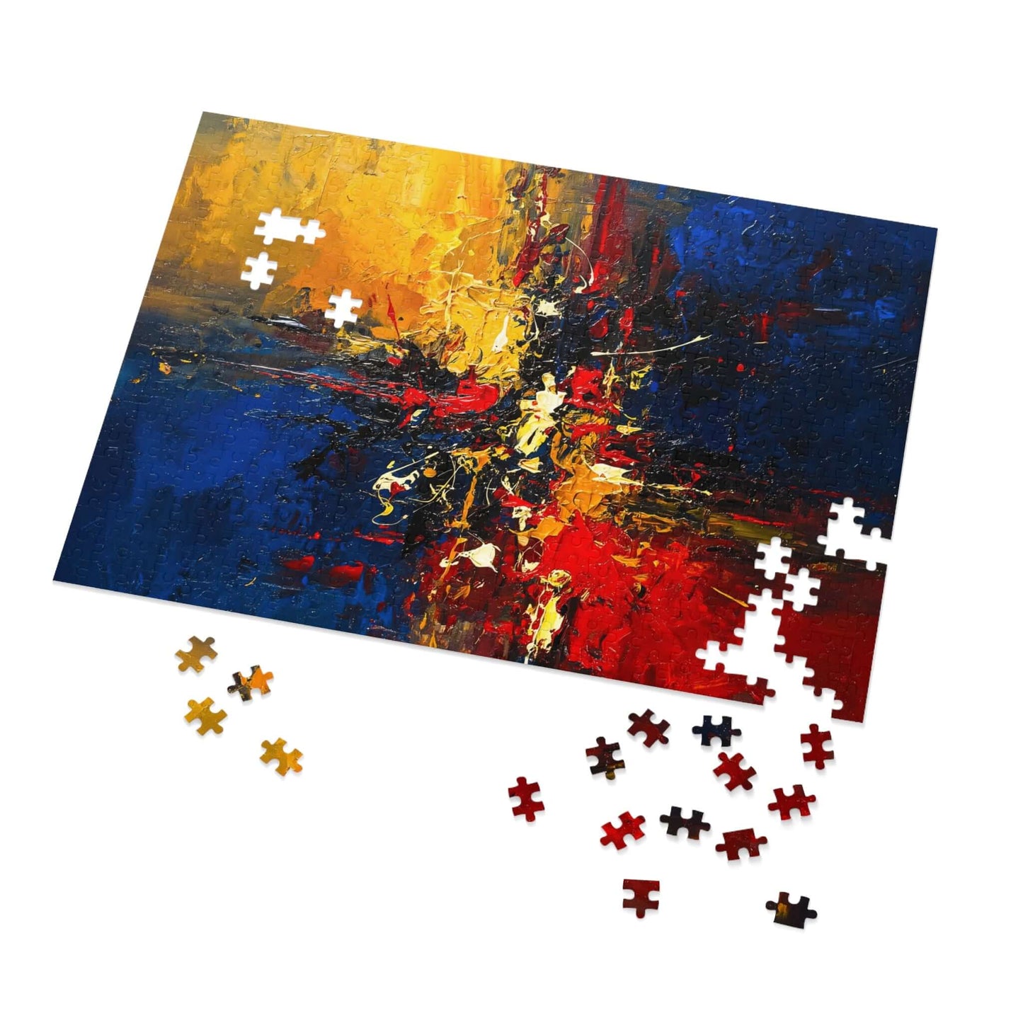 Star Divide - AbEx - Jigsaw Puzzle