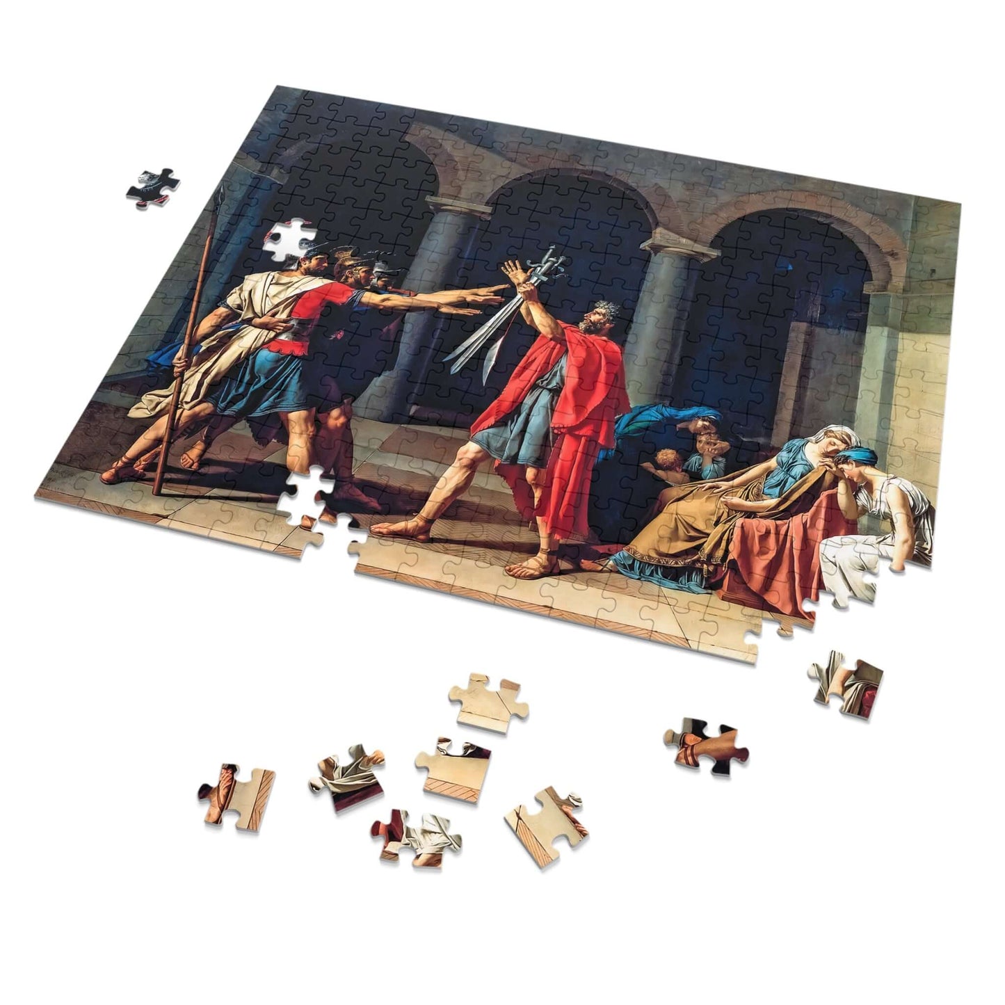 Oath of the Horatii: Jigsaw Puzzle