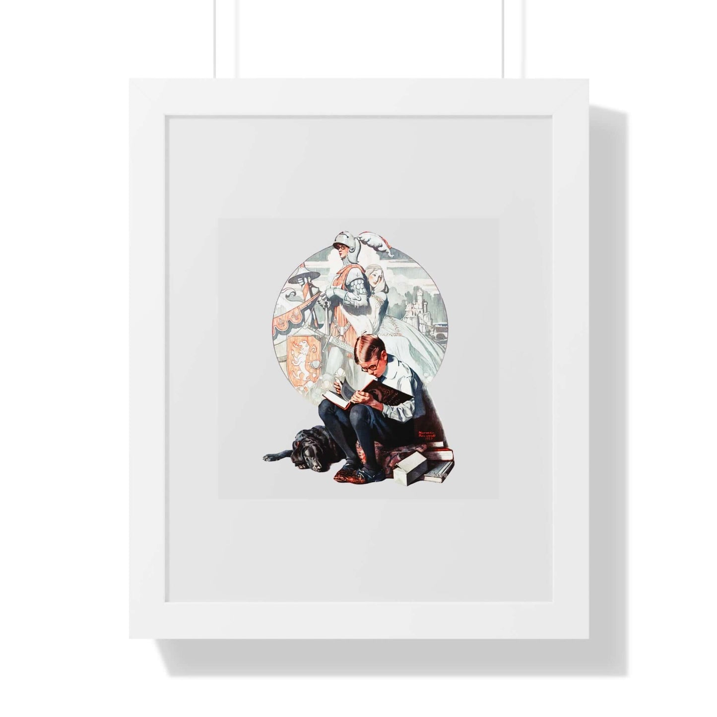 Age of Romance: Norman Rockwell: Wall Art