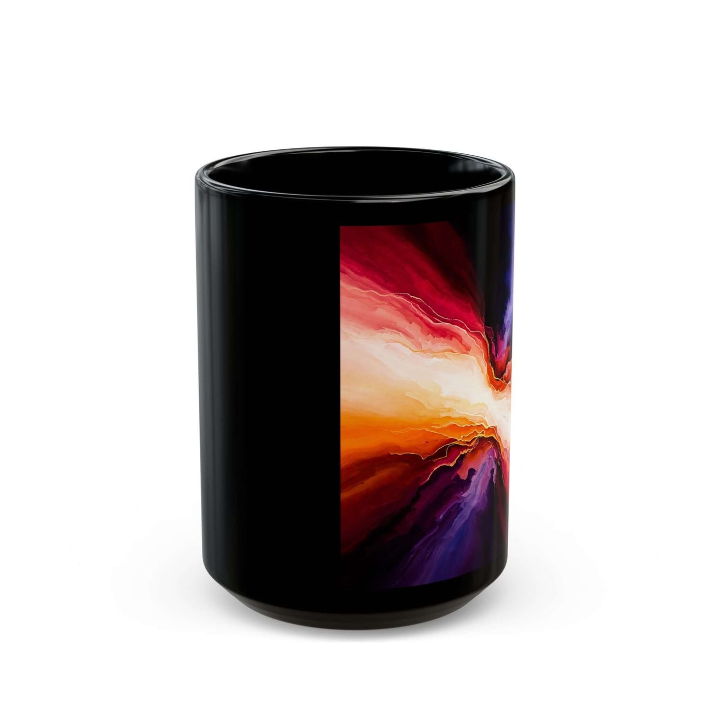 Mug – Dawn Split - Abstract Expressionism