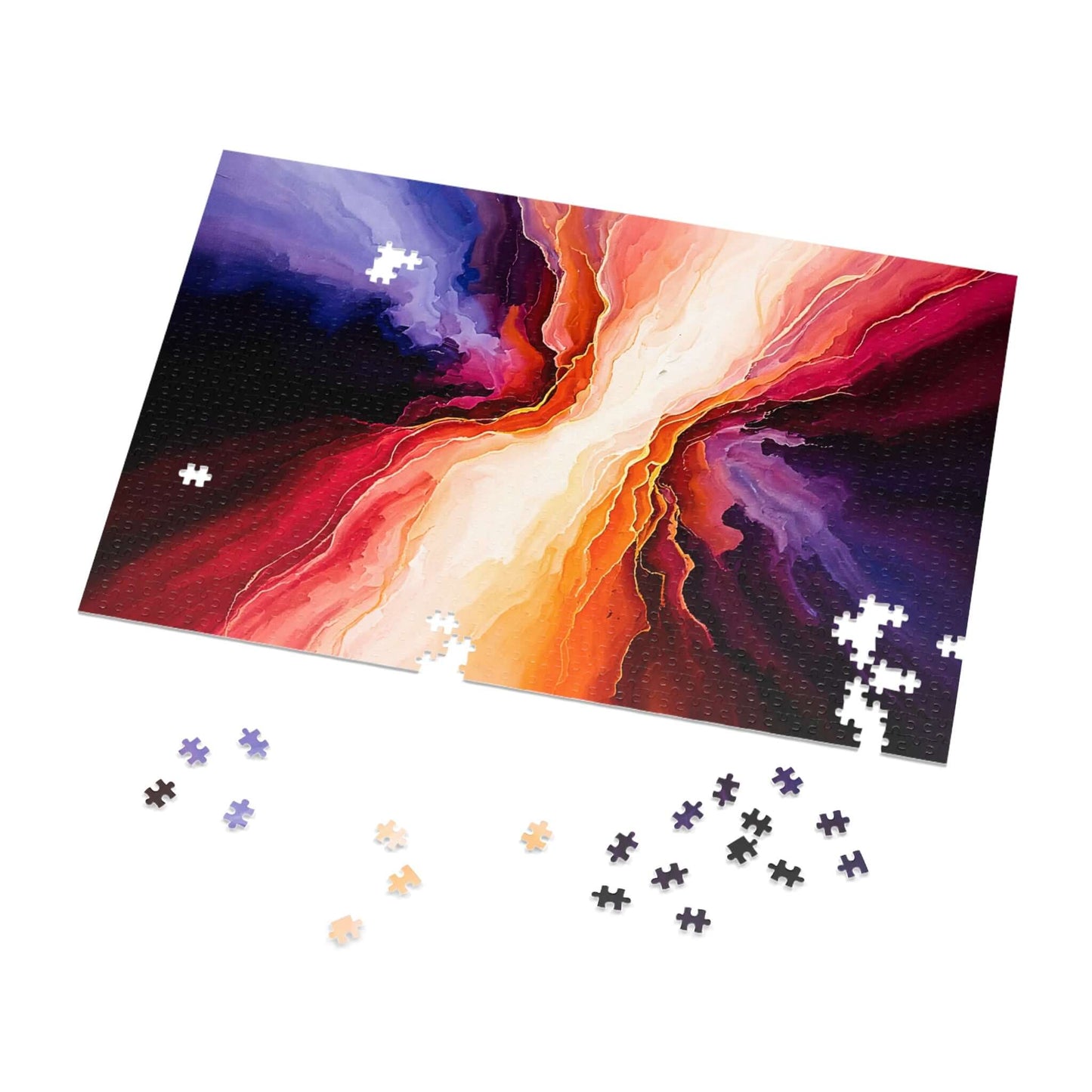 Dawn Split - AbEx - Jigsaw Puzzle