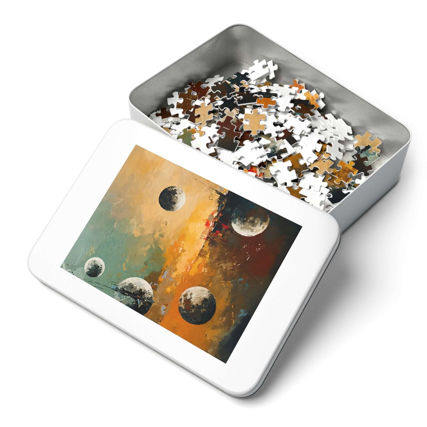 Lunar Gossip - AbEx - Jigsaw Puzzle