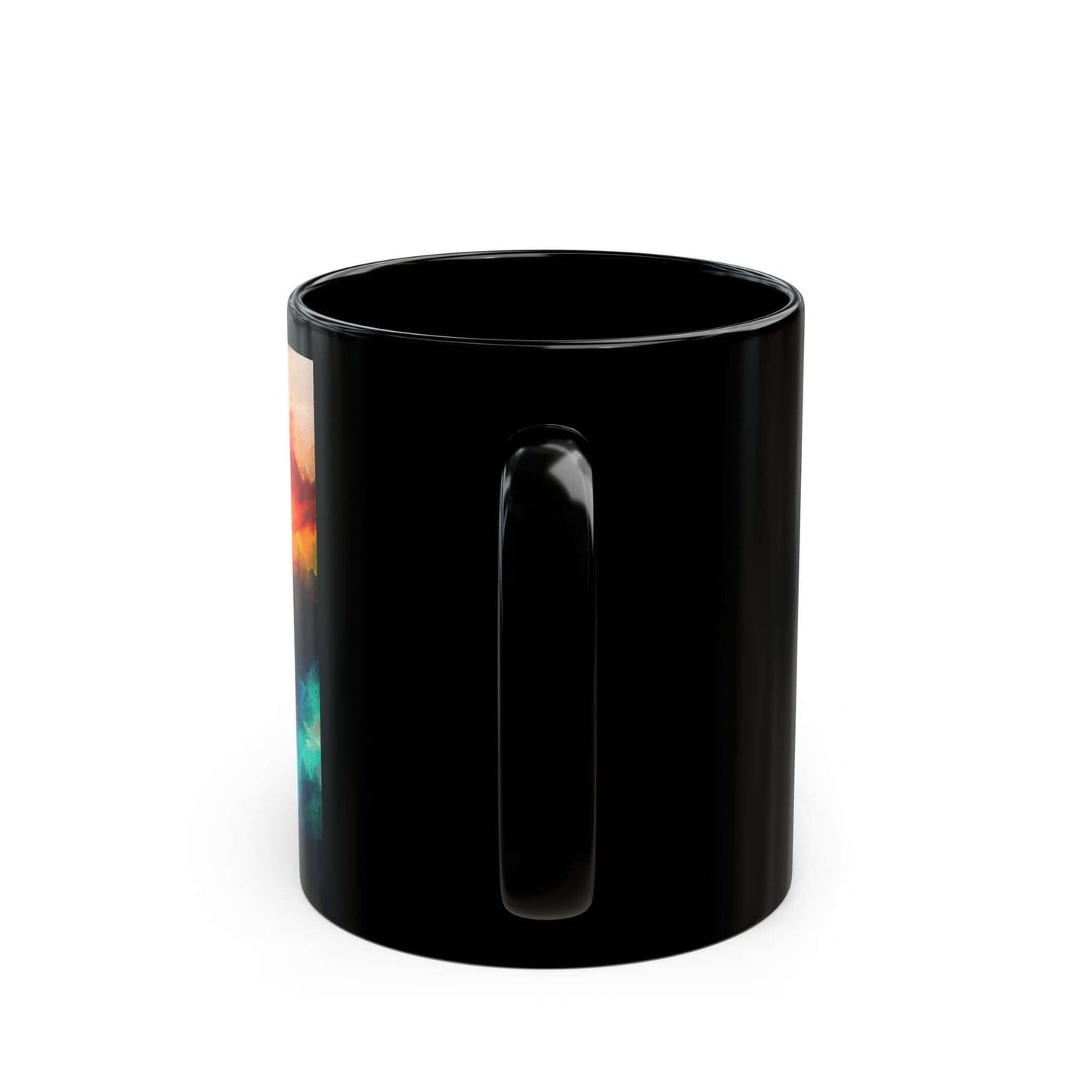 Mug – Clouds Choir - Abstract Expressionism