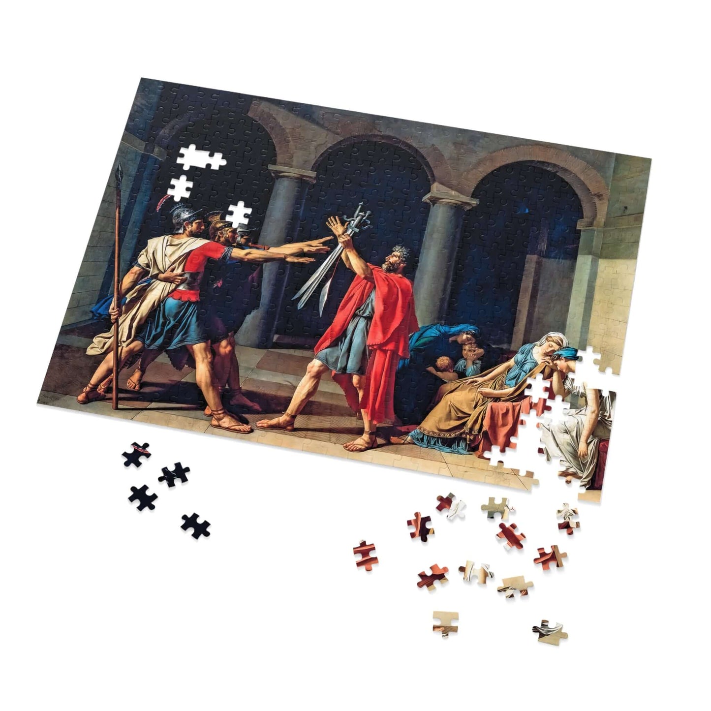 Oath of the Horatii: Jigsaw Puzzle