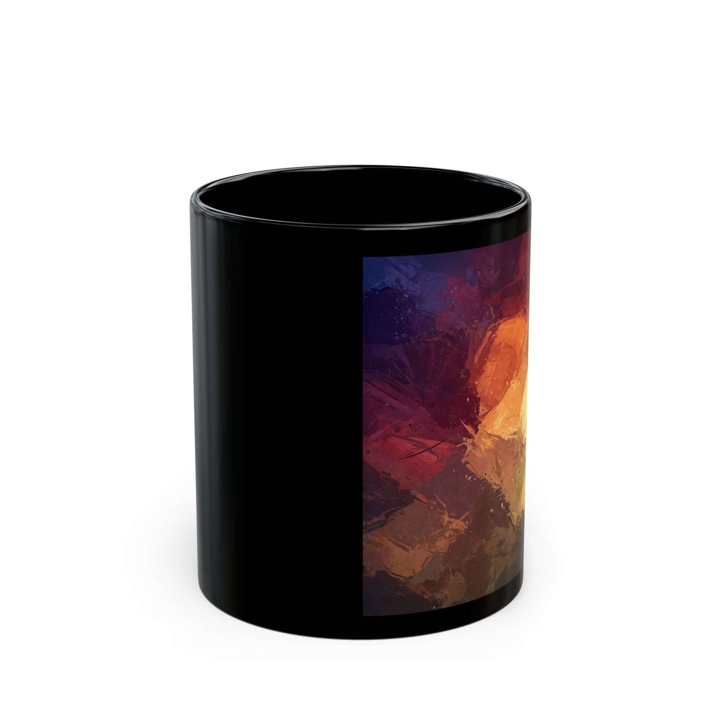 Mug – Shy Beauty - Abstract Expressionism