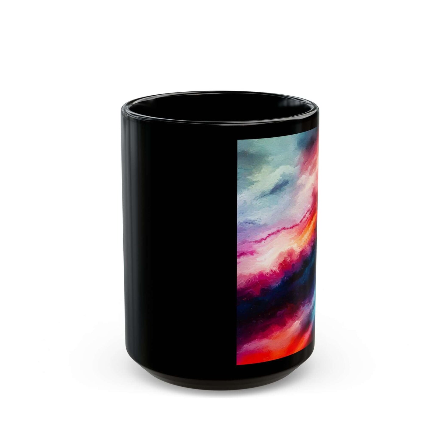 Mug – Clouds Choir - Abstract Expressionism
