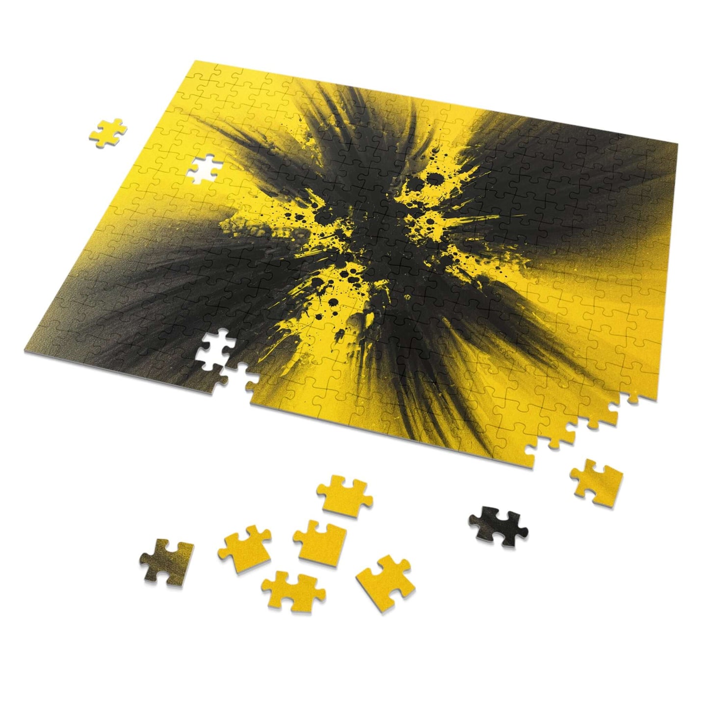 Luminous Rift - AbEx - Jigsaw Puzzle