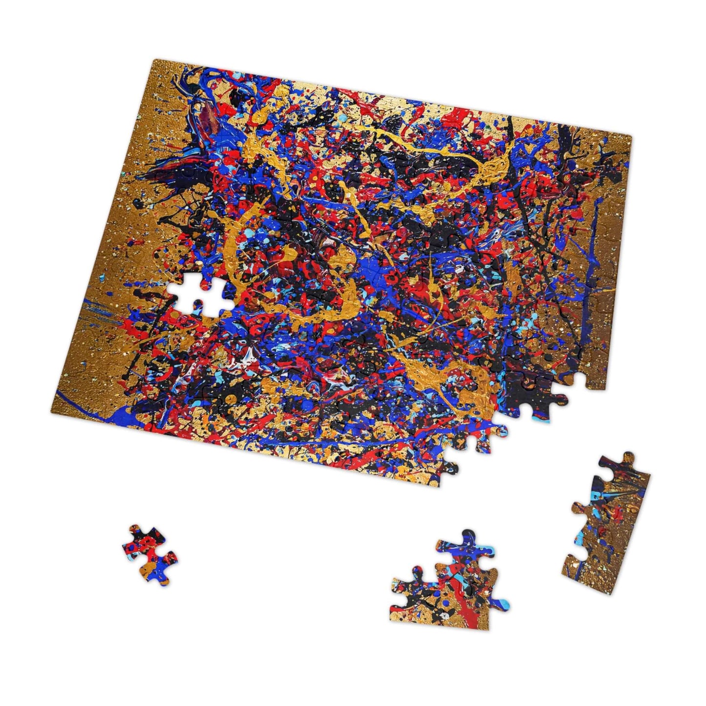 Gold Rush - AbEx - Jigsaw Puzzle