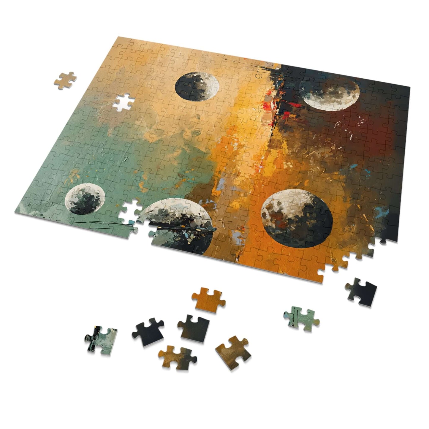 Lunar Gossip - AbEx - Jigsaw Puzzle