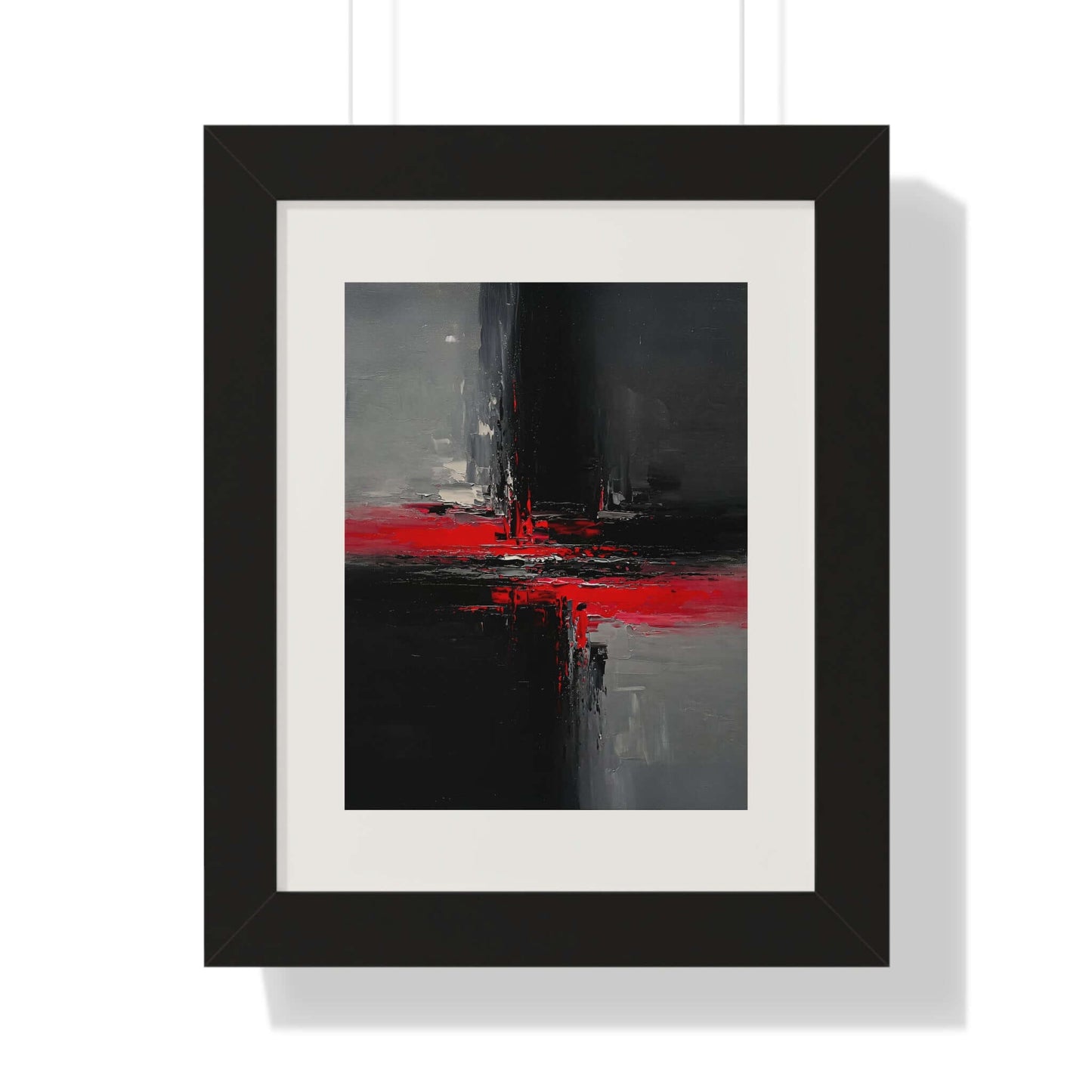 Threshold - AbEx - Framed Wall Art