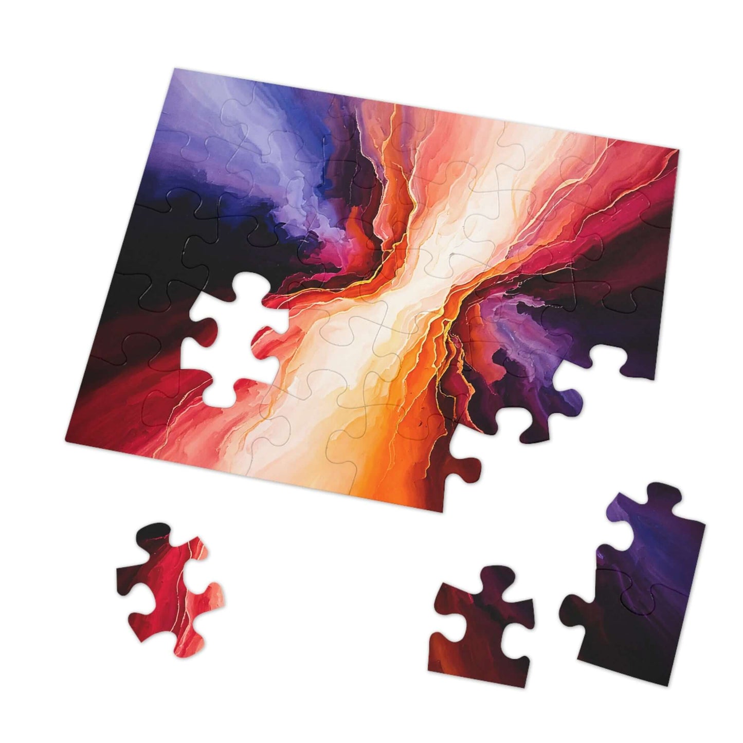 Dawn Split - AbEx - Jigsaw Puzzle