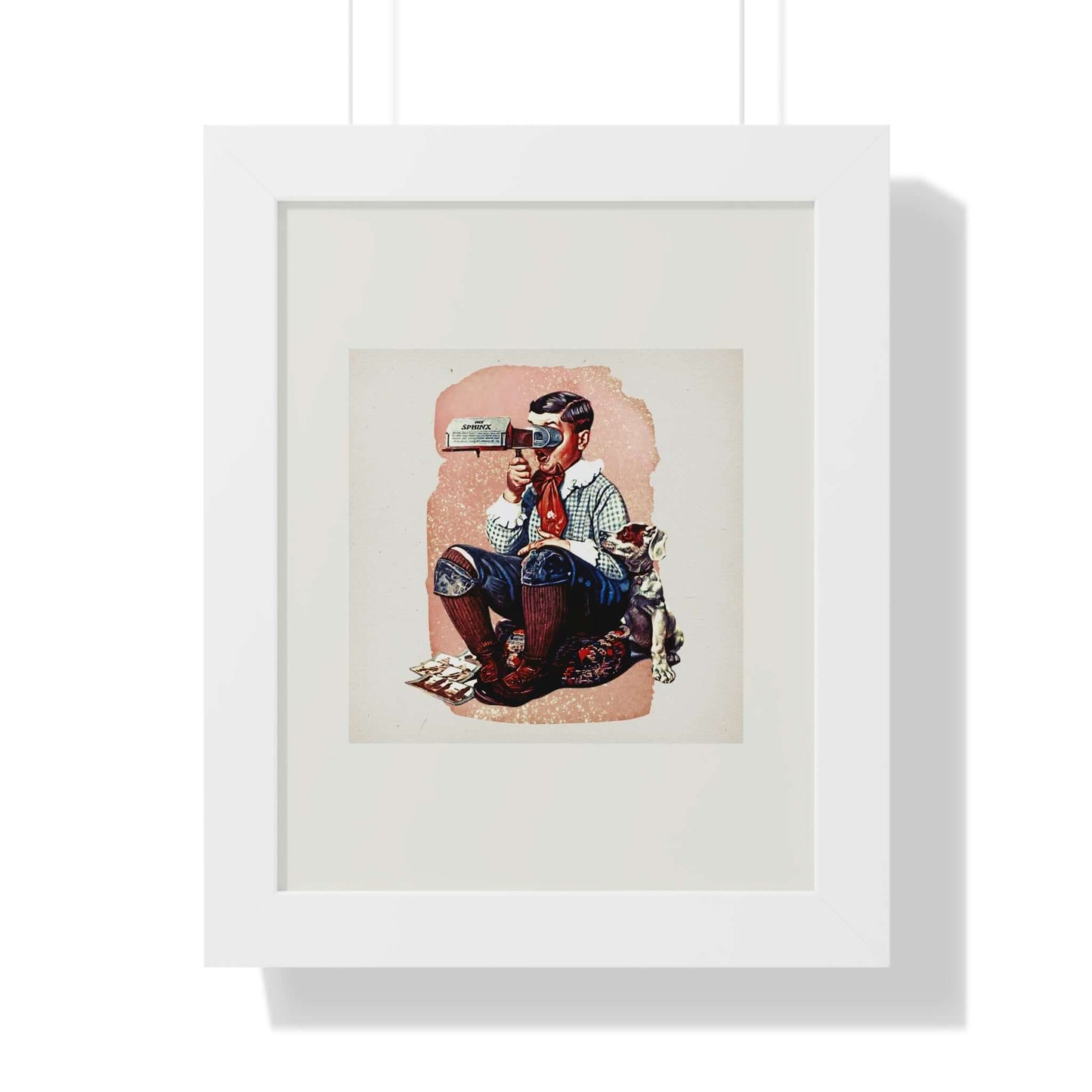 Stereopticon or Sphinx: Norman Rockwell: Wall Art