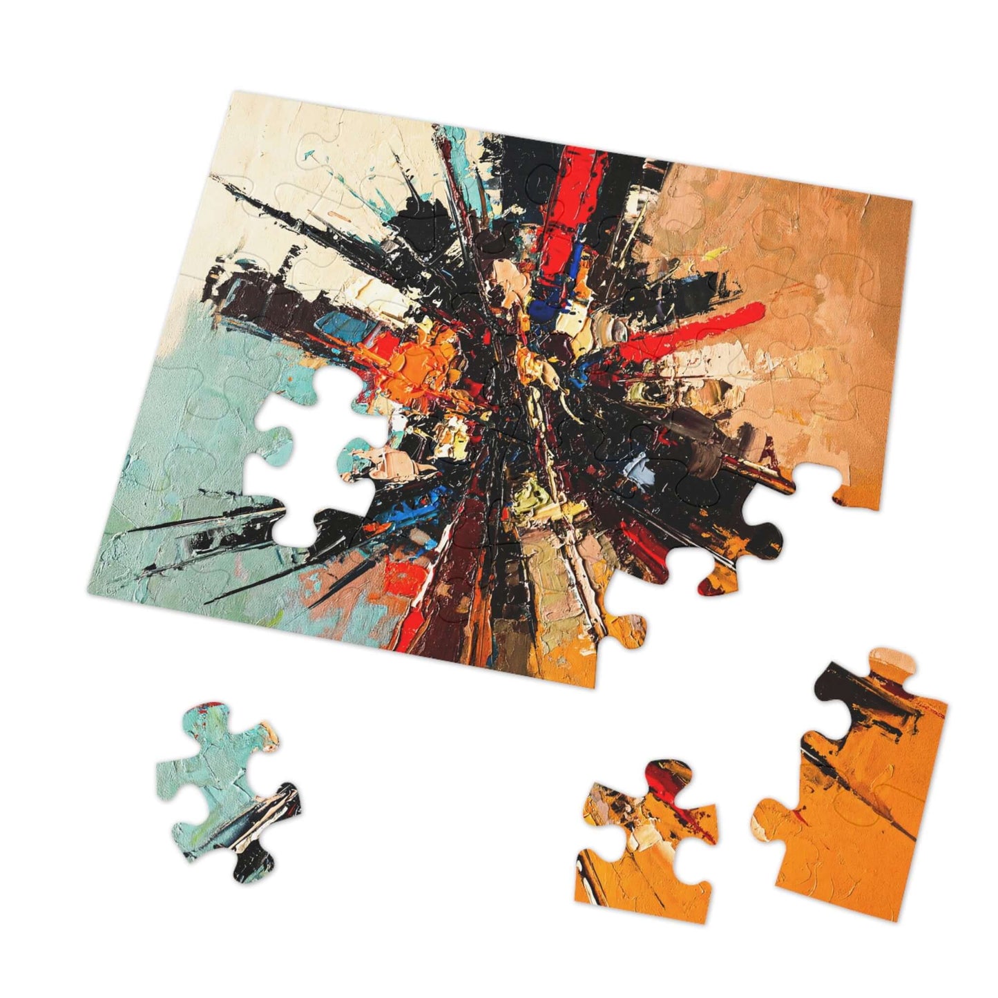 Splintered - AbEx - Jigsaw Puzzle