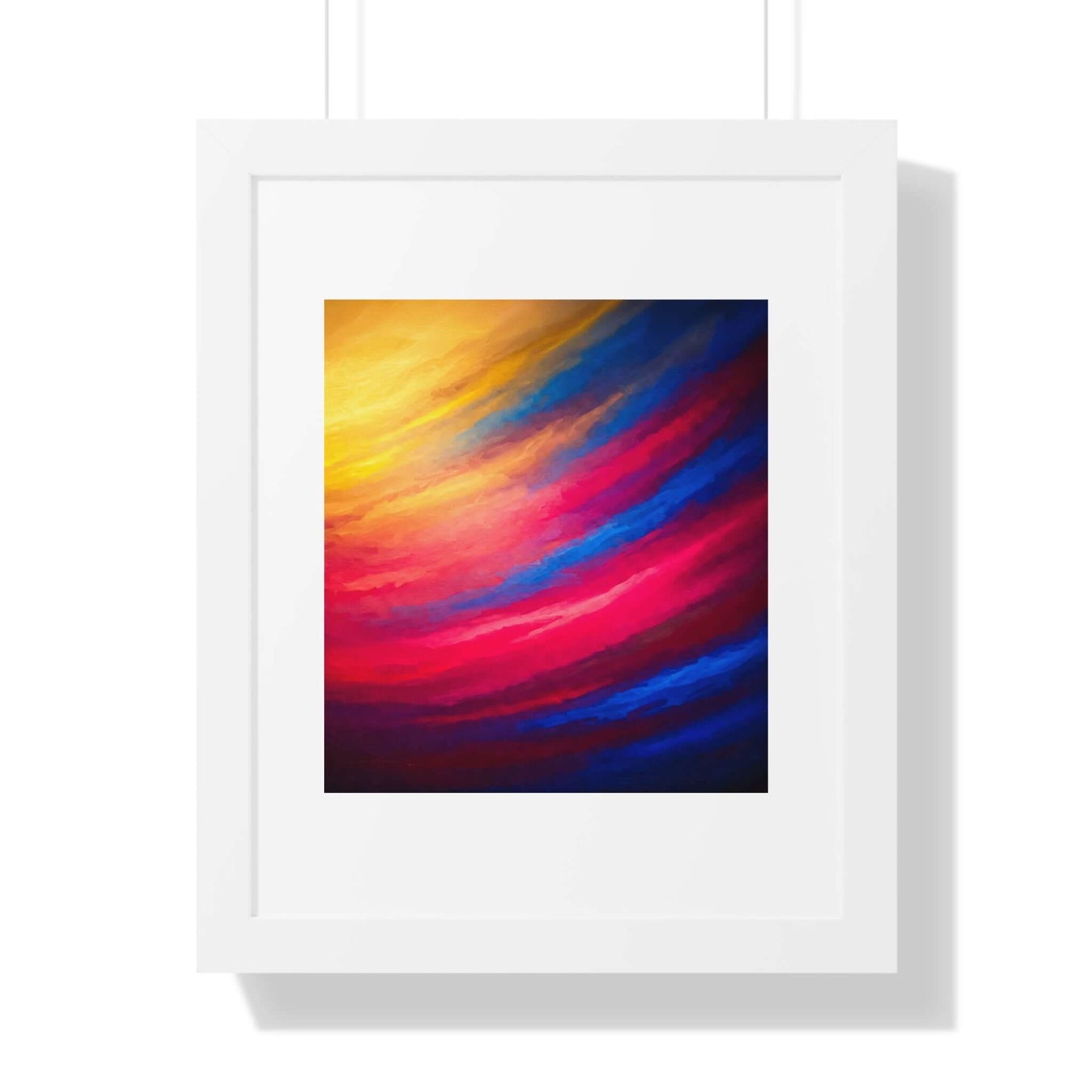 Serenade - AbEx - Framed Wall Art