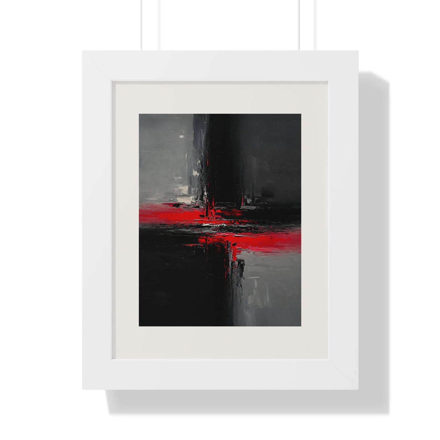 Threshold - AbEx - Framed Wall Art