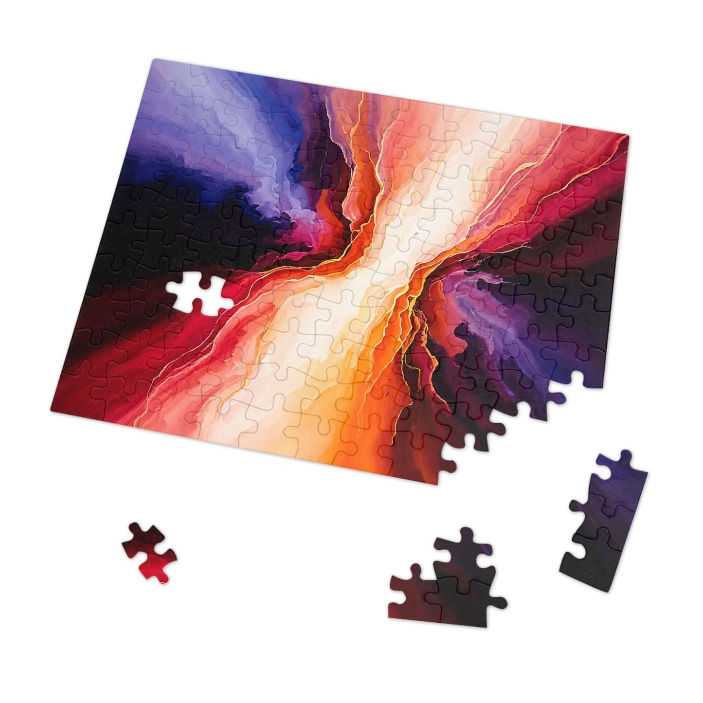 Dawn Split - AbEx - Jigsaw Puzzle