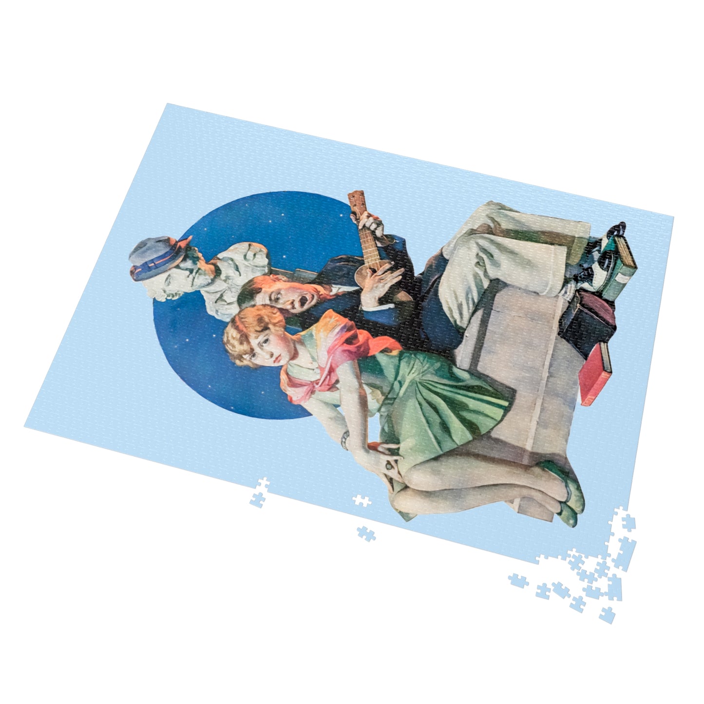 Serenade by Norman Rockwell - Jigsaw Puzzle
