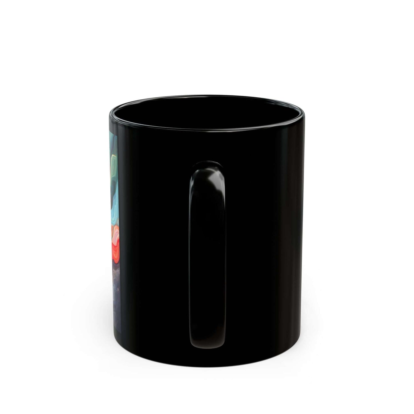 Mug – Petal Meld - Abstract Expressionism