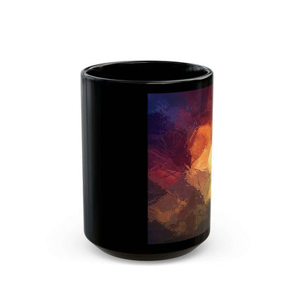 Mug – Shy Beauty - Abstract Expressionism