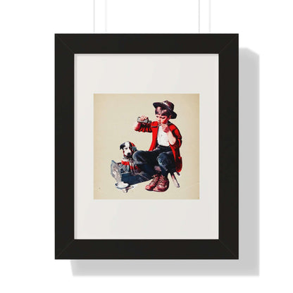 Sick Puppy by Norman Rockwell: Wall Art
