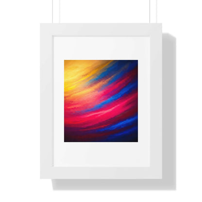 Serenade - AbEx - Framed Wall Art