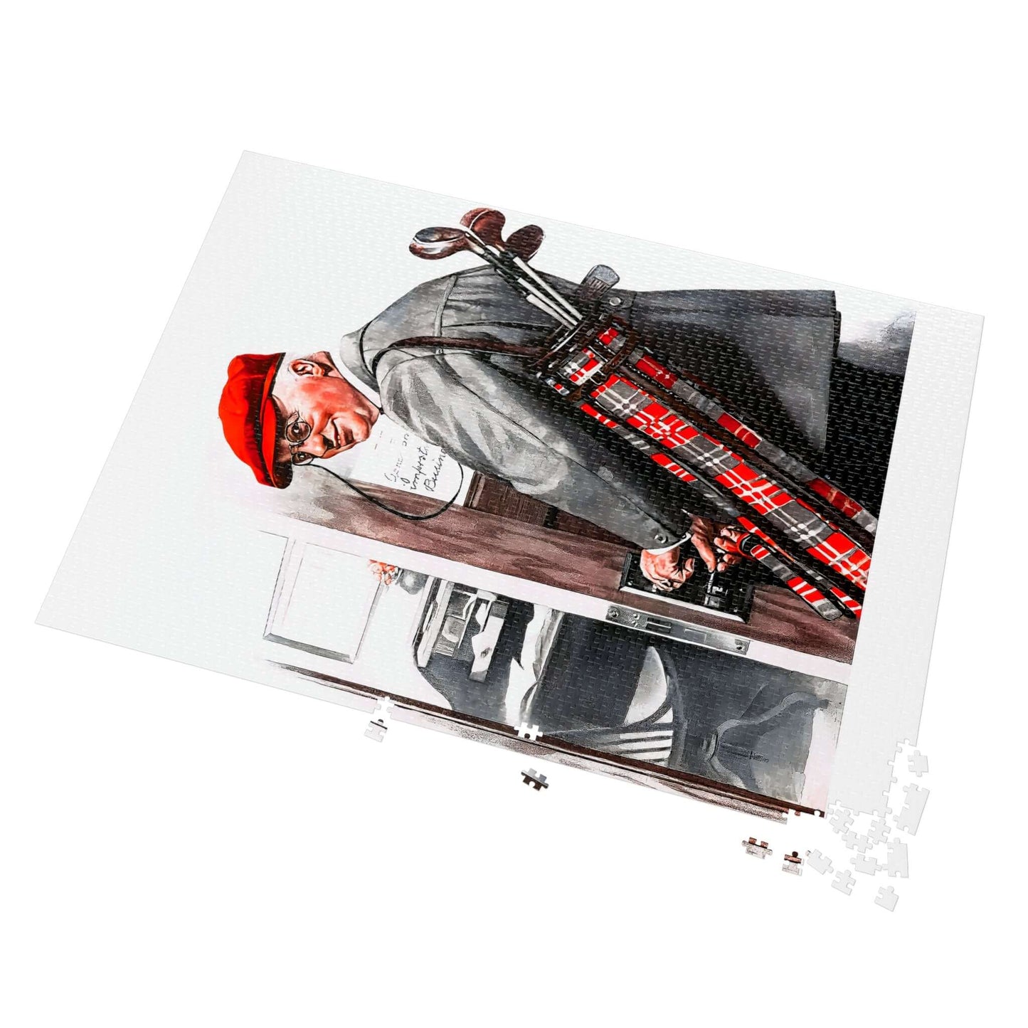 Important Business by Norman Rockwell - Jigsaw Puzzle