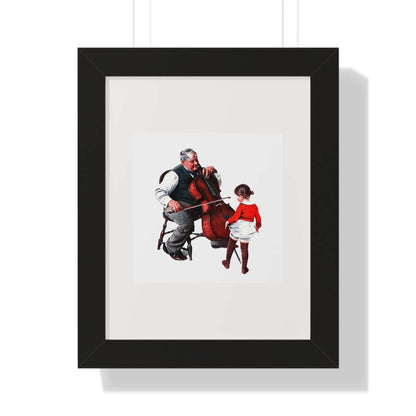 Grandpa's Little Ballerina: Norman Rockwell: Wall Art