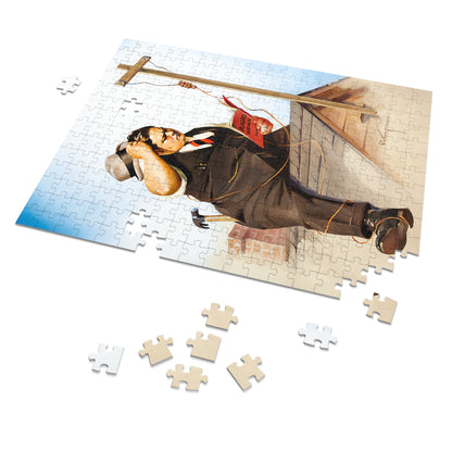Radio Antennae by Robert C. Kauffmann - Jigsaw Puzzle