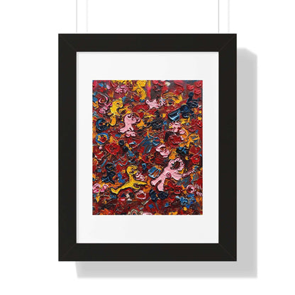 Rapture - AbEx - Framed Wall Art
