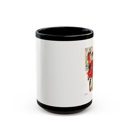 Mug: The Little Model by Norman Rockwell